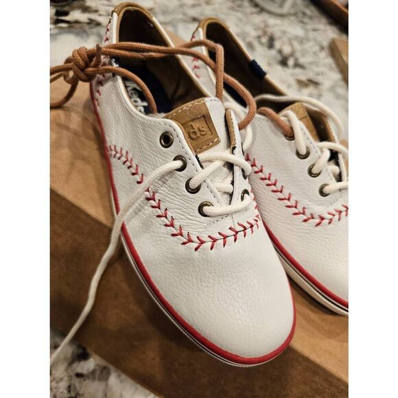 Keds Shoes - Keds baseball championship pennant flat sneakers